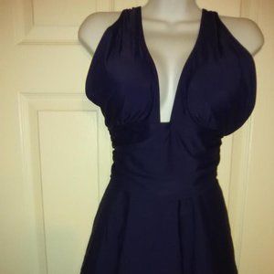 TEMPT ME Women's Dark Blue One-Piece Swimwear